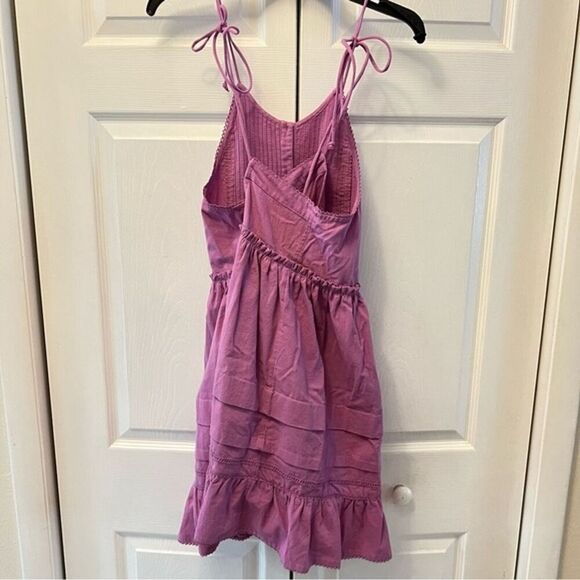 Free people Size S dessert days lilac purple dress Sleeveless Strappy Back NWT - Picture 7 of 11